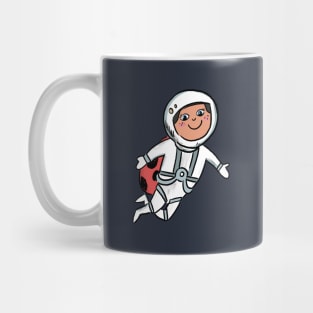 Coralie Floating in Space Mug